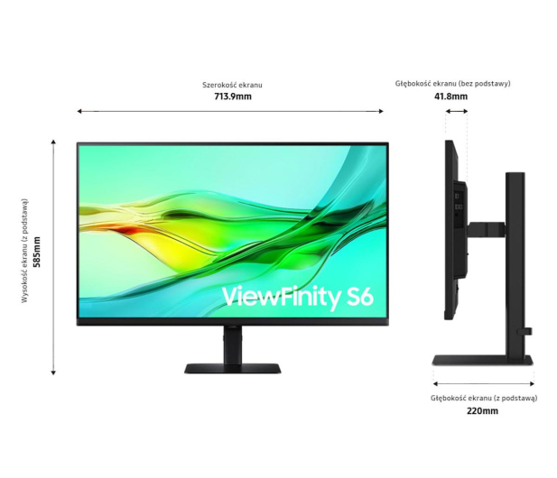 Samsung ViewFinity S6 S32D600UAUX S60UD - 1522007 - zdjęcie 5